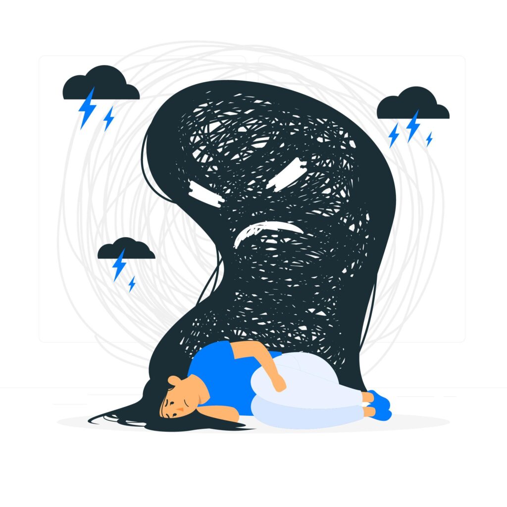 trauma ilustracion