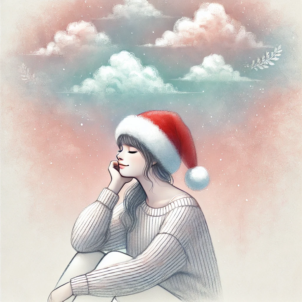 ilustracion navidad ansiedad